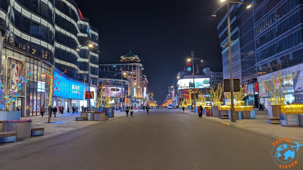 Wangfujing a noite